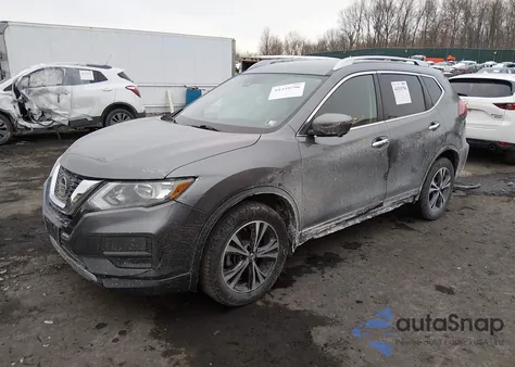 2020 Nissan Rogue Sv Intelligent Awd z USA, uszkodzony, nr VIN JN8AT2MV5LW136482
